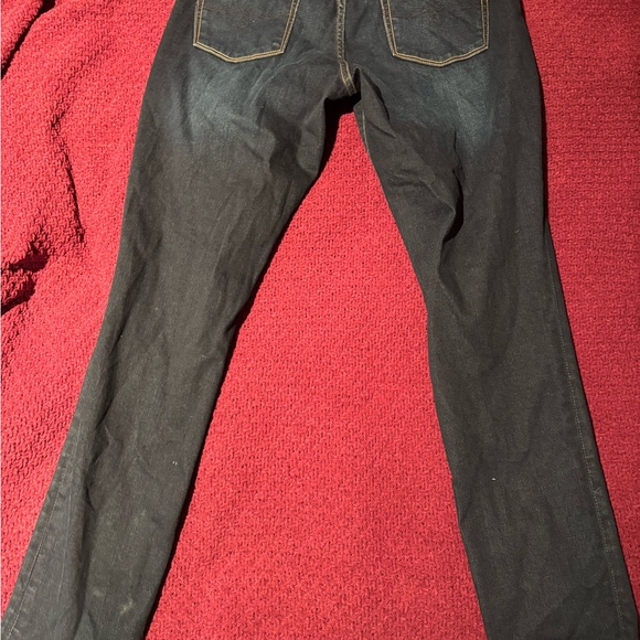 Lucky Brand Women's Dark Wash Leyla Skinny Denim Jeans - Picture 3 of 8